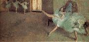 Edgar Degas Before the performance oil painting on canvas